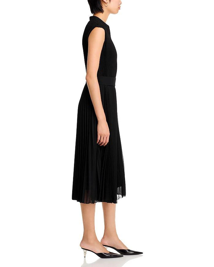 Hugo Boss Diloh2 Plissé Crepe Midi Dress 5