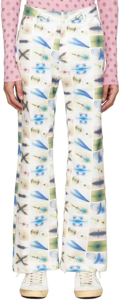 Maisie Wilen SSENSE Exclusive White Trousers 1