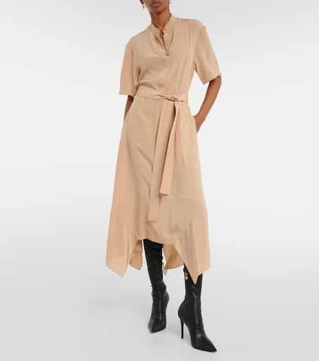 Stella McCartney Silk crêpe de chine shirt dress 6
