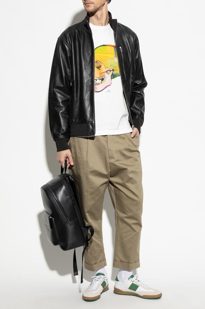 Leather 'bomber' jacket – On Sale Now with Up to 60% Off