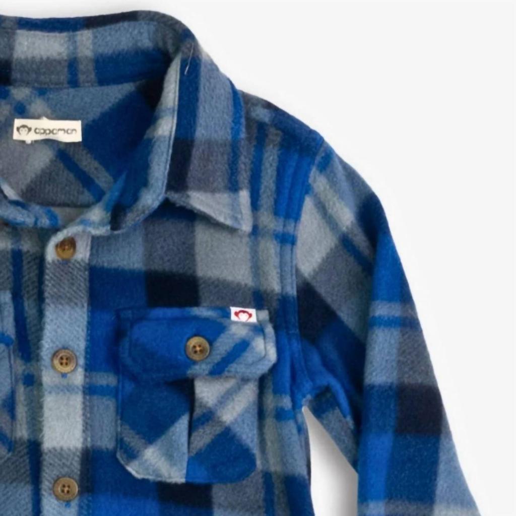Appaman Appaman - Boy's Plaid Snow Fleece Shirt