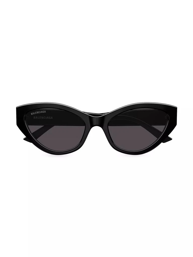 Balenciaga Flat 57MM Cat-Eye Sunglasses 2