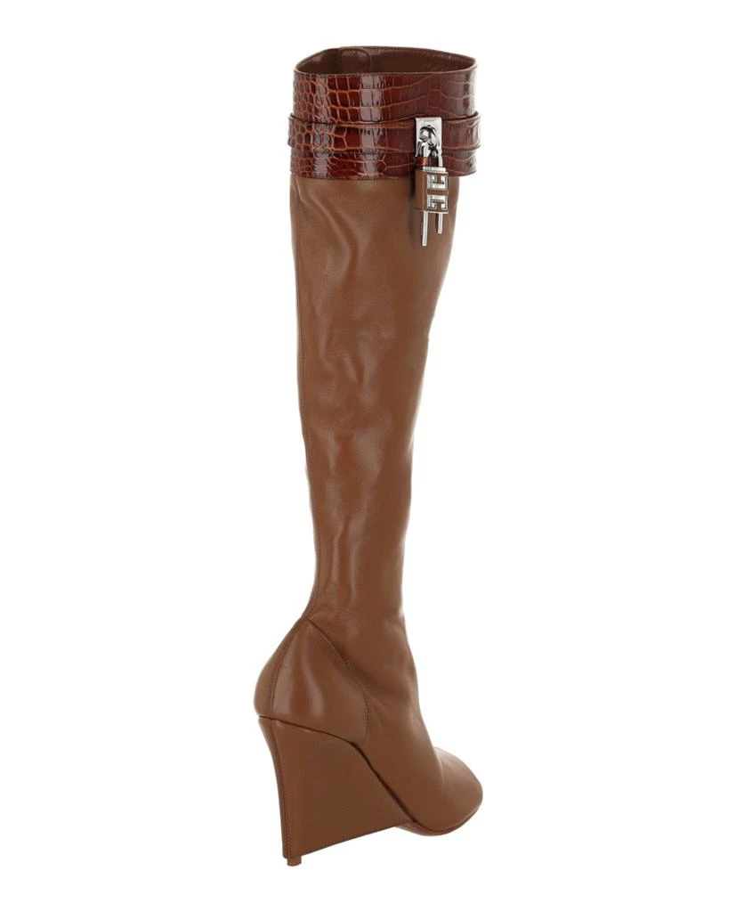 Givenchy Shark Lock Stiletto Sandal Boots 3