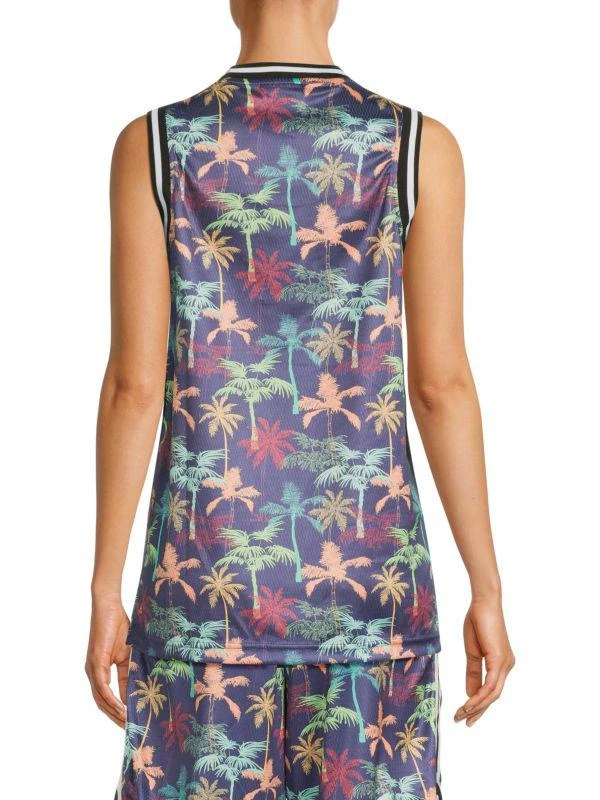 WeSC ​Palm Tree Mesh Basketball Tank 5