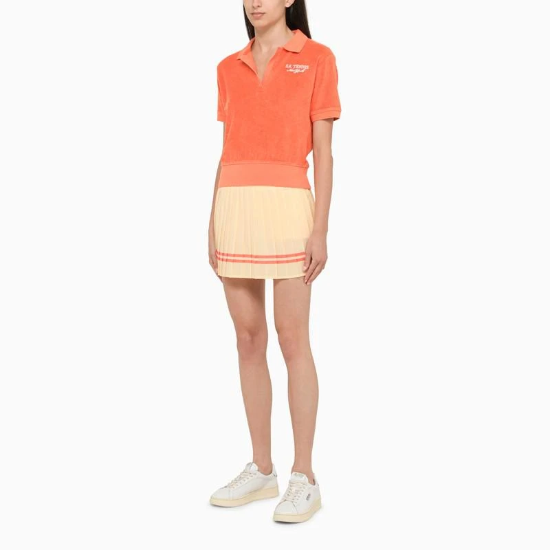 Sporty & Rich Almond pleated miniskirt 2