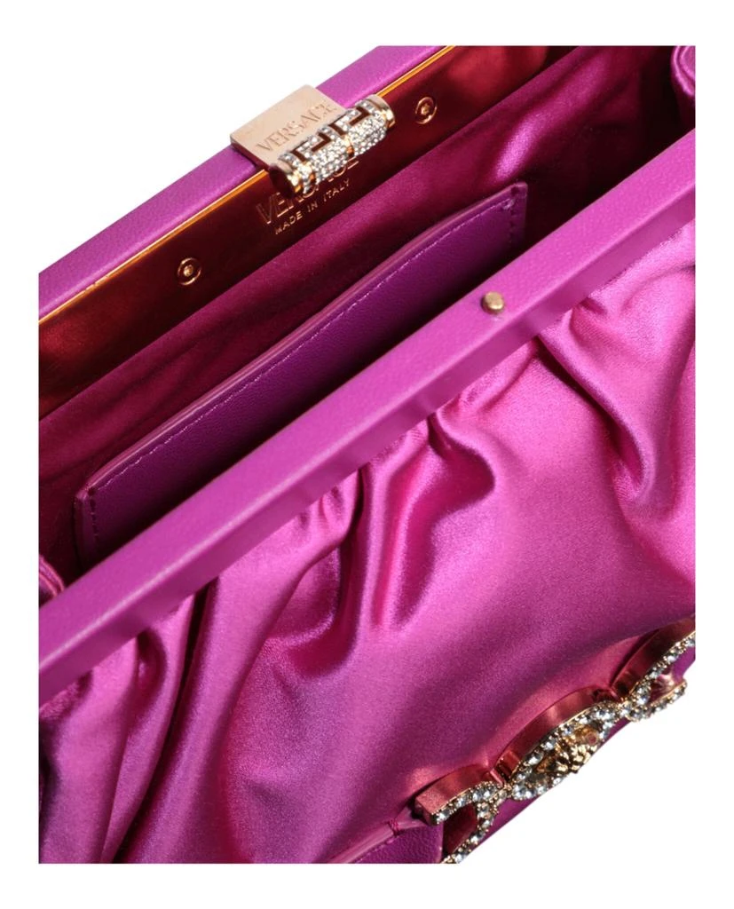Versace Satin Crystal Medusa '95 Clutch 6