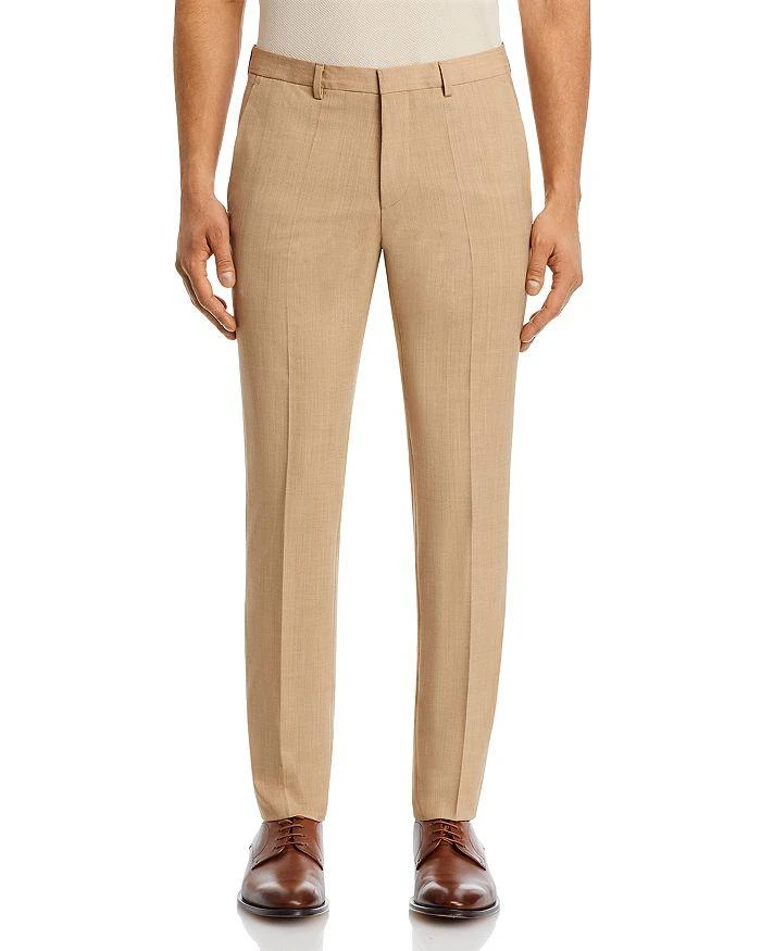 Hugo Boss Hesten Melange Solid Extra Slim Fit Suit Pants 3