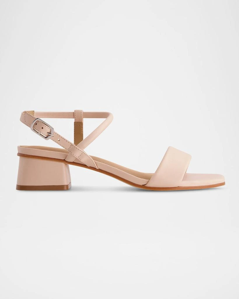 Bernardo Josei Leather Ankle-Strap Sandals 1