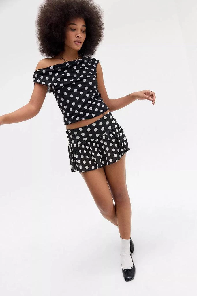 Urban Outfitters UO Lola Polka Dot Mini Skort 1