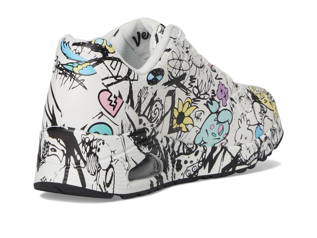 Skechers レディース Uno-Process Sketch Amazon.com | Skechers Women's UNO-Process Sketch Sneaker