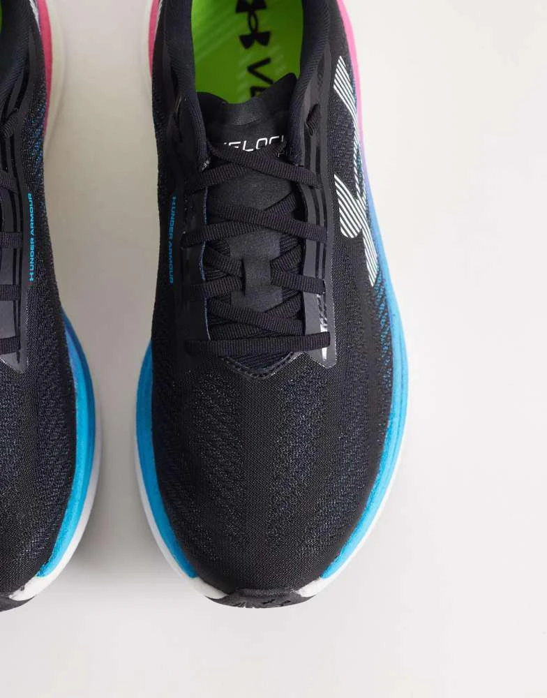 Under Armour Under Armour Velociti Pro 2 running trainers in black and blue 2