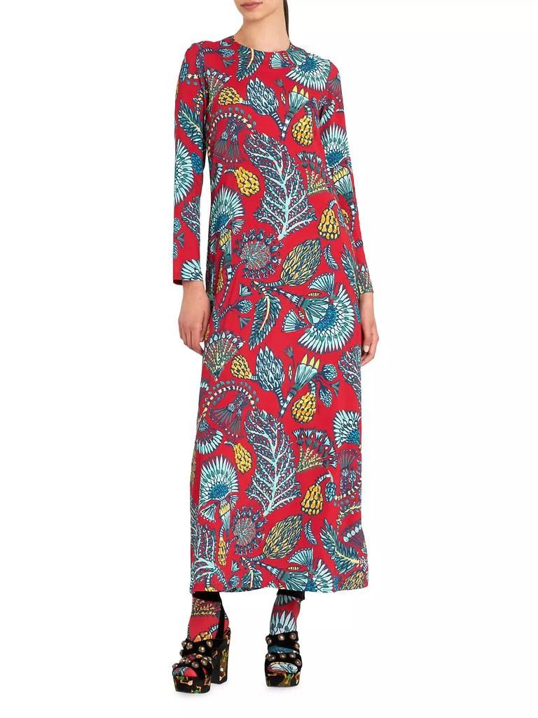 LA DOUBLE J Long Sleeve Swing Dress 3