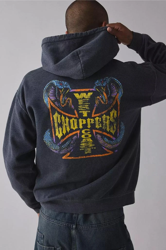 Urban Outfitters West Coast Choppers Cobra Graphic Hoodie Sweatshirt