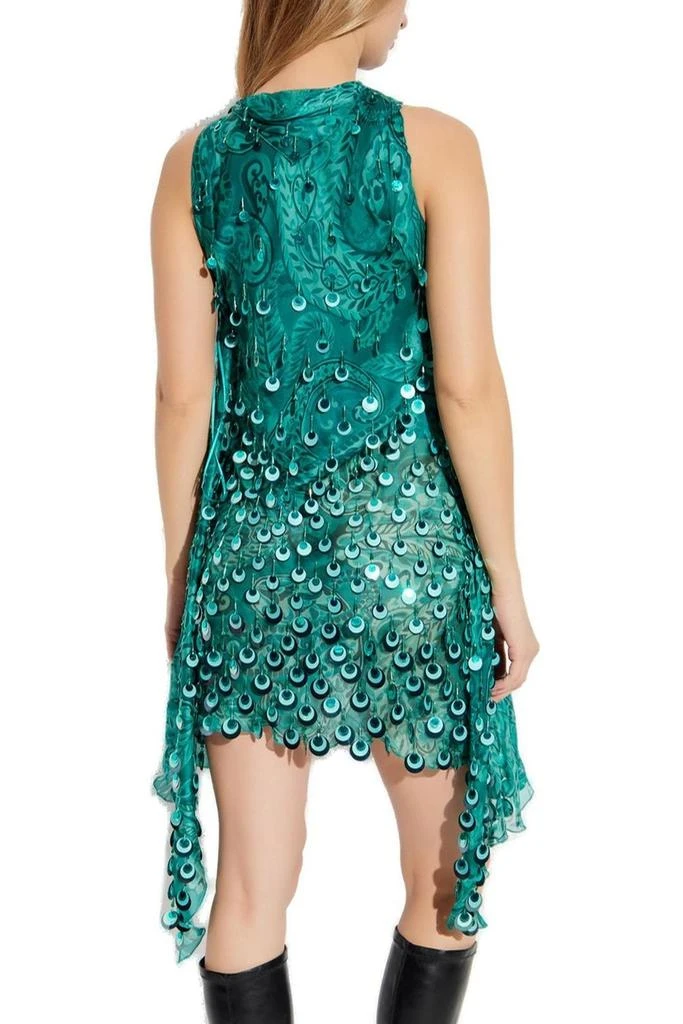 ETRO Etro Sequin Embroidery Mini Dress 3