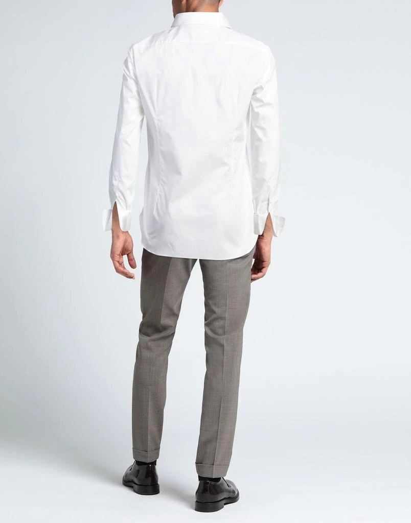 LUIGI BORRELLI NAPOLI Solid color shirt 3