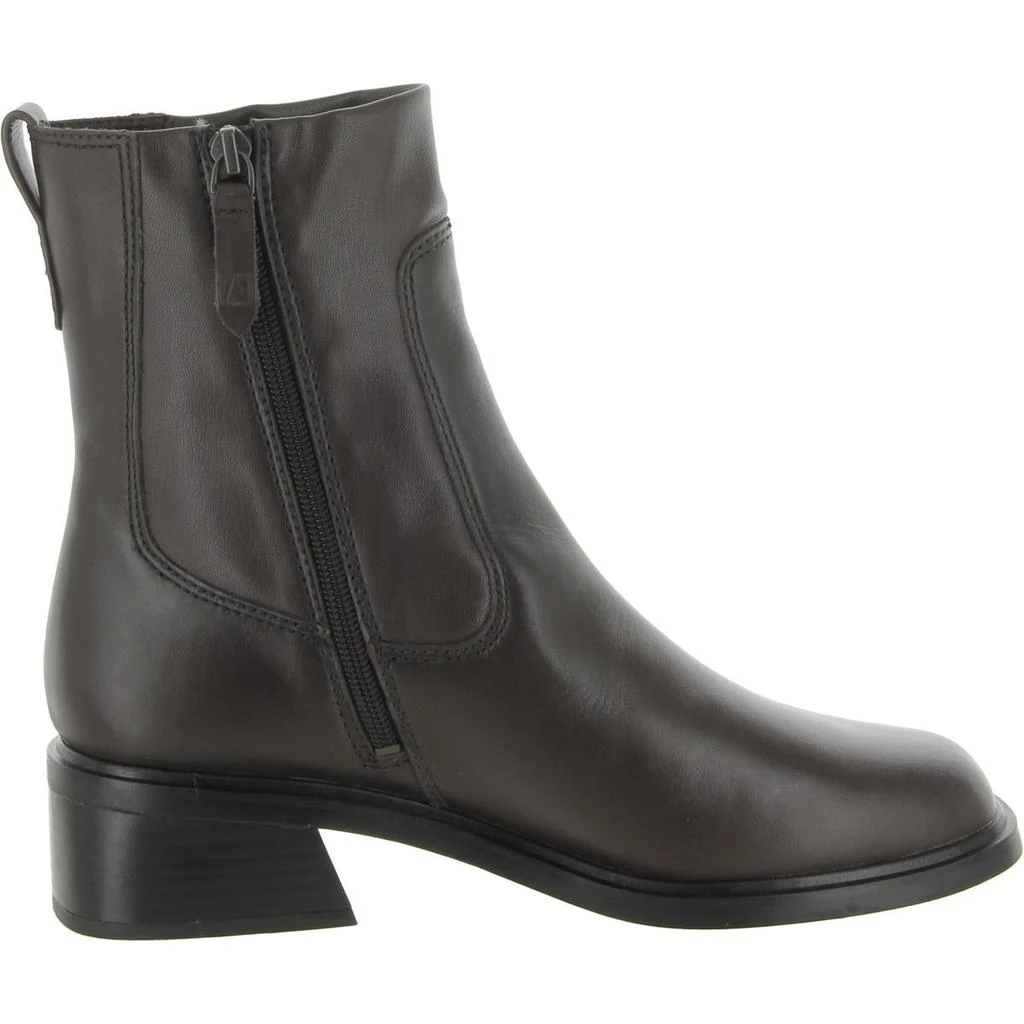 Franco Sarto Gracelyn Womens Leather Square Toe Ankle Boots 2