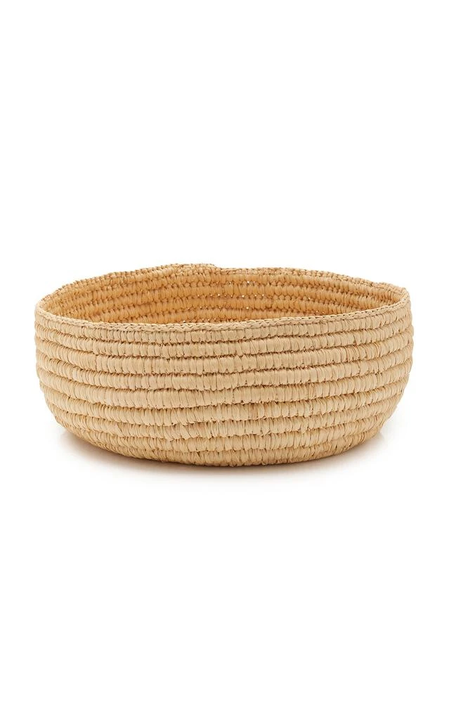 Jenni Kayne Jenni Kayne - Large Dover Nesting Basket - Khaki - Moda Operandi 1