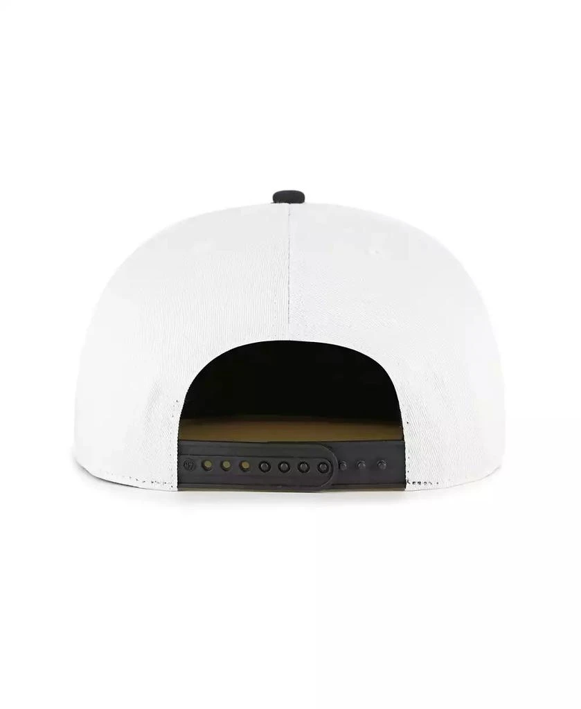47 Brand Women's White/Black Philadelphia Phillies Foundation Captain Snapback Hat 3