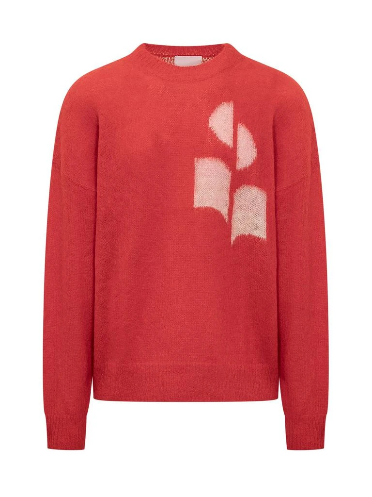 Isabel Marant Isabel Marant Drany Logo Intarsia Knitted Jumper 1