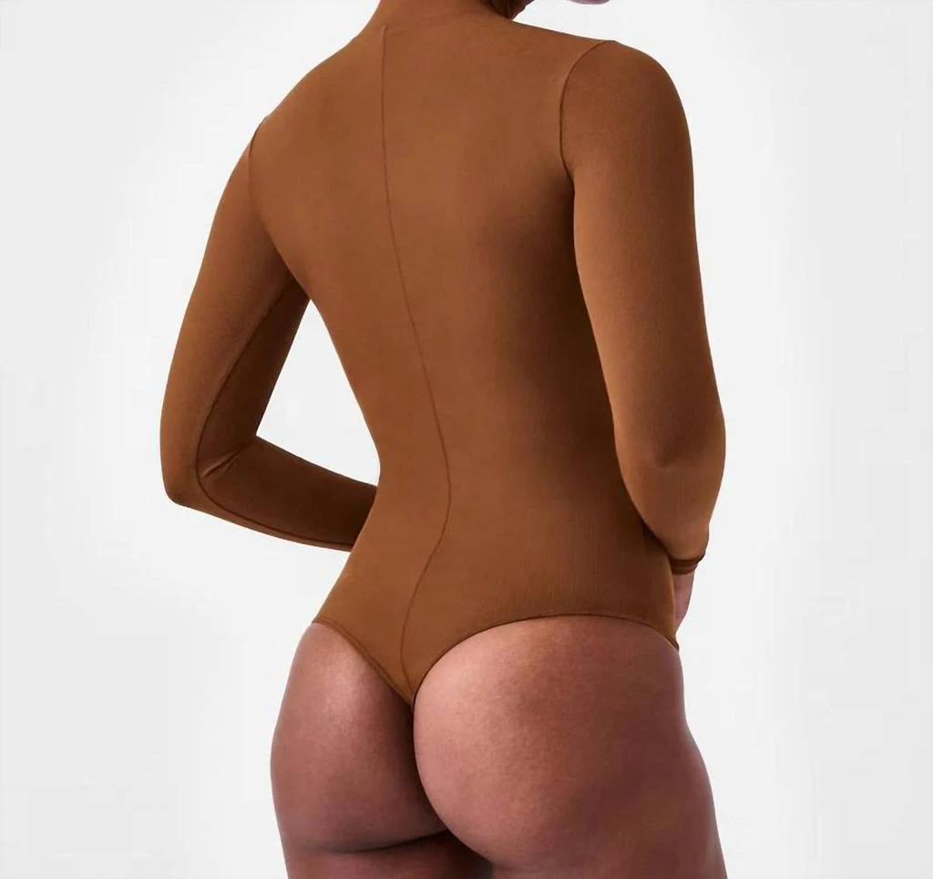 SPANX Spanx - Ribbed Long Sleeve Turtleneck Bodysuit 2