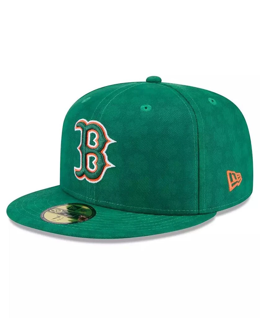 New Era Men's Kelly Green Boston Red Sox St. Patrick's Day 59FIFTY Fitted Hat 1