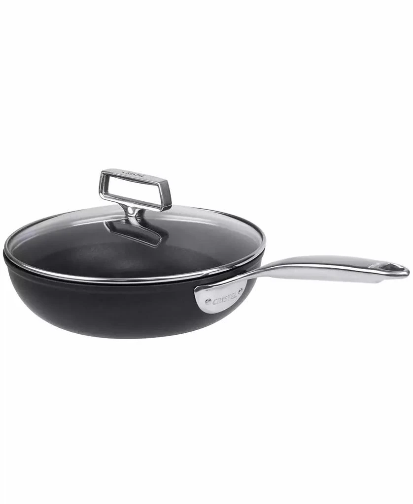 Cristel Castel Pro Ultralu 2-Qt. Nonstick Sauté Pan With Lid 1