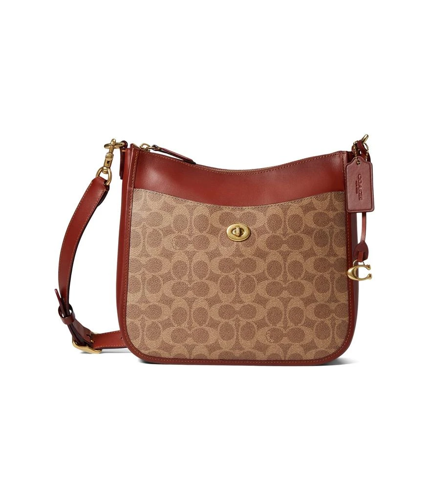 Coach Coated Canvas Signature Chaise Crossbody 1