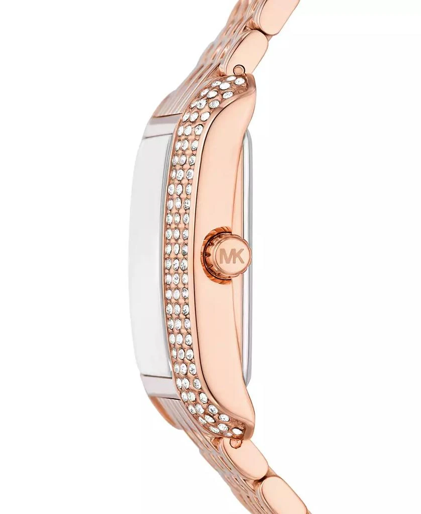 Michael Kors Women's Emery Three-Hand Rose Gold-Tone Stainless Steel Watch 33 x 27mm 2