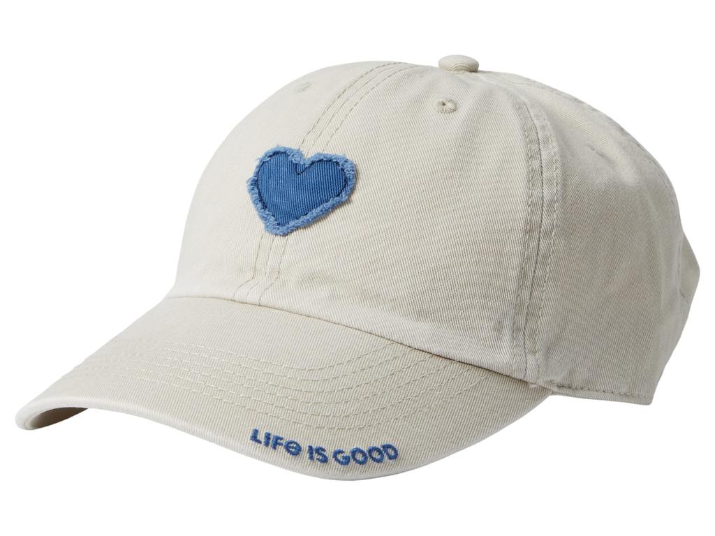 Life is Good Heart Tattered Chill Cap