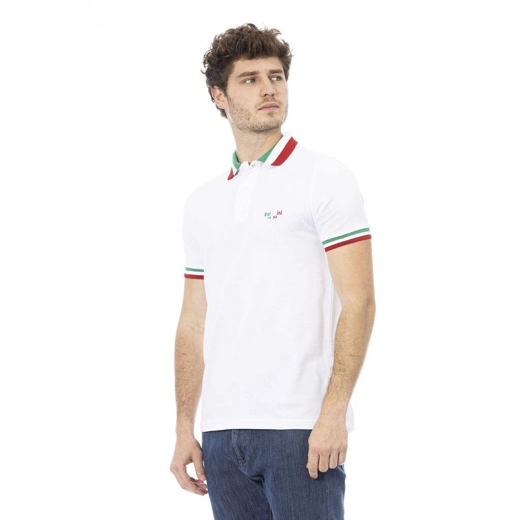 Baldinini Trend Polo White Men 2