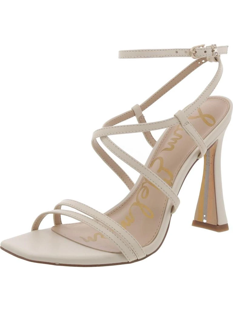Sam Edelman Lilly Womens Leather Ankle Strap Heels 1