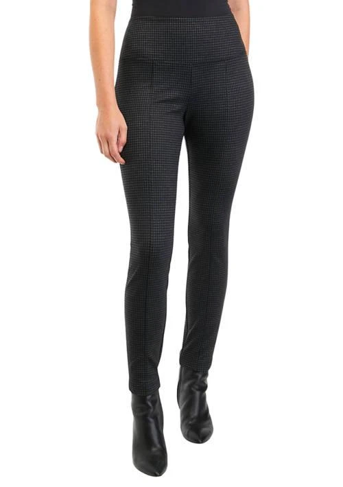 philosophy Womens Houndstooth Print Leggings 1