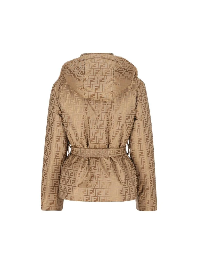 Fendi Fendi Ski Belted Monogrammed Jacket 2