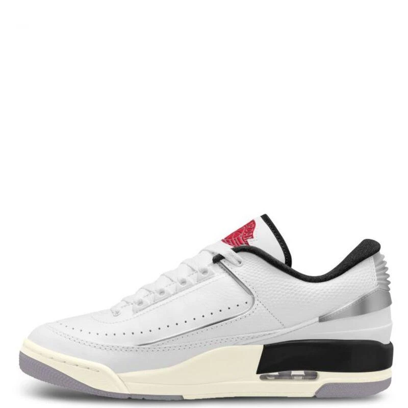 Jordan 2/3 White Black Metallic Silver 2