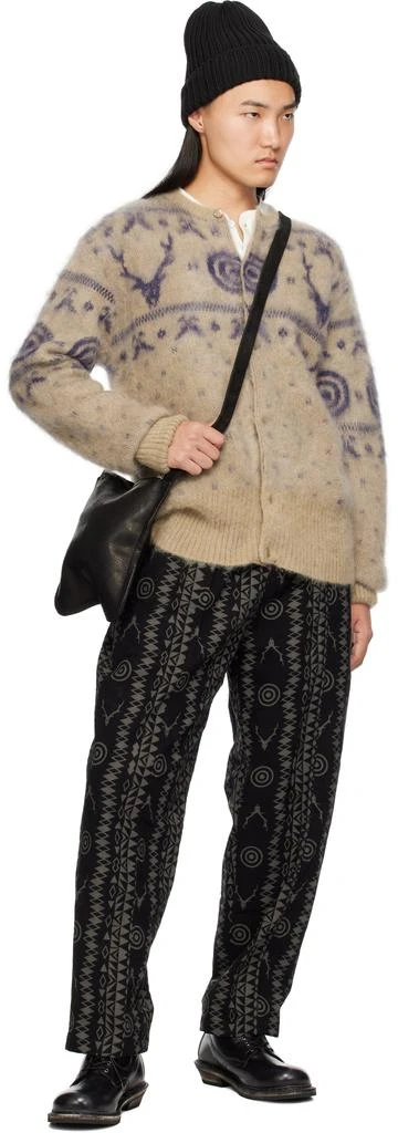 South2 West8 Beige Mohair Cardigan 4