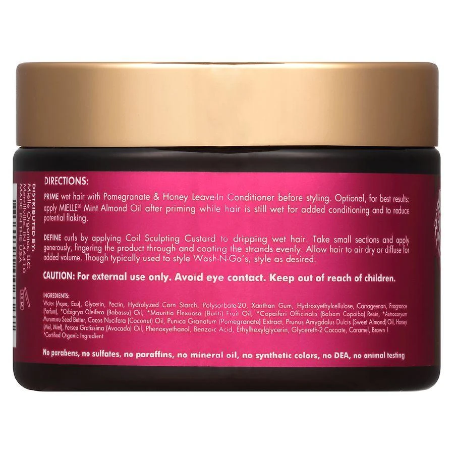 Mielle Organics Pomegranate Honey Coiling Sculpting Custard 3