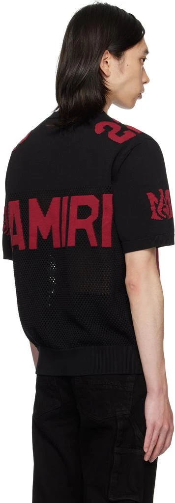 AMIRI Black & Red '22' T-Shirt 3