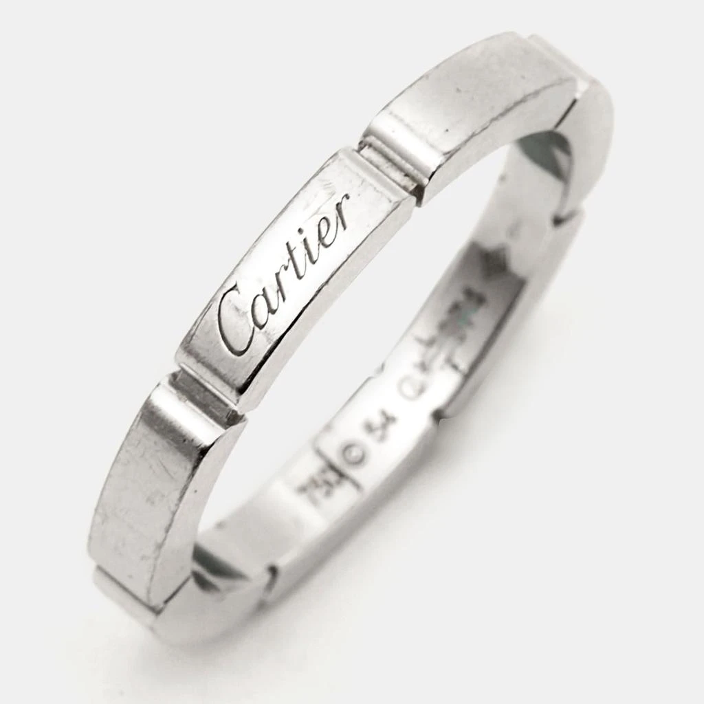 Cartier Cartier Mallion Panthere 18K White Gold Band Ring 2
