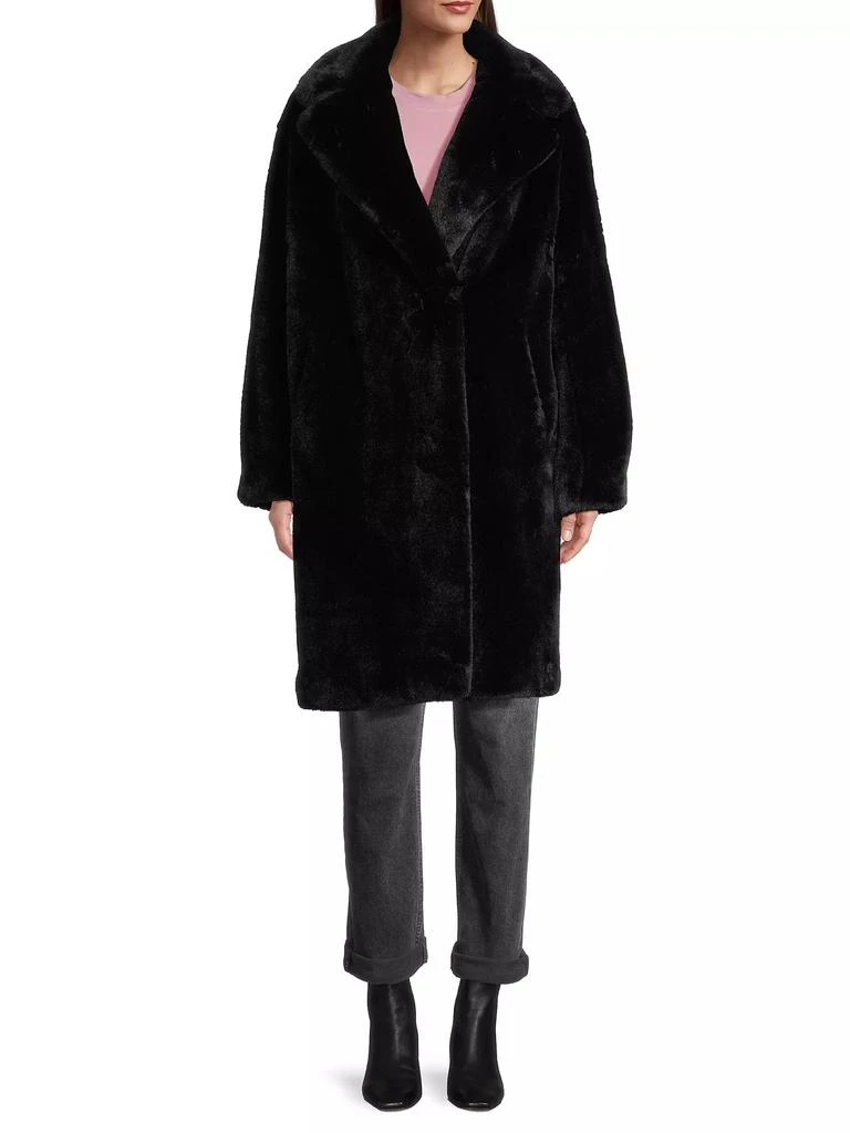 Apparis Stella Plant-Based Faux-Fur Coat 3