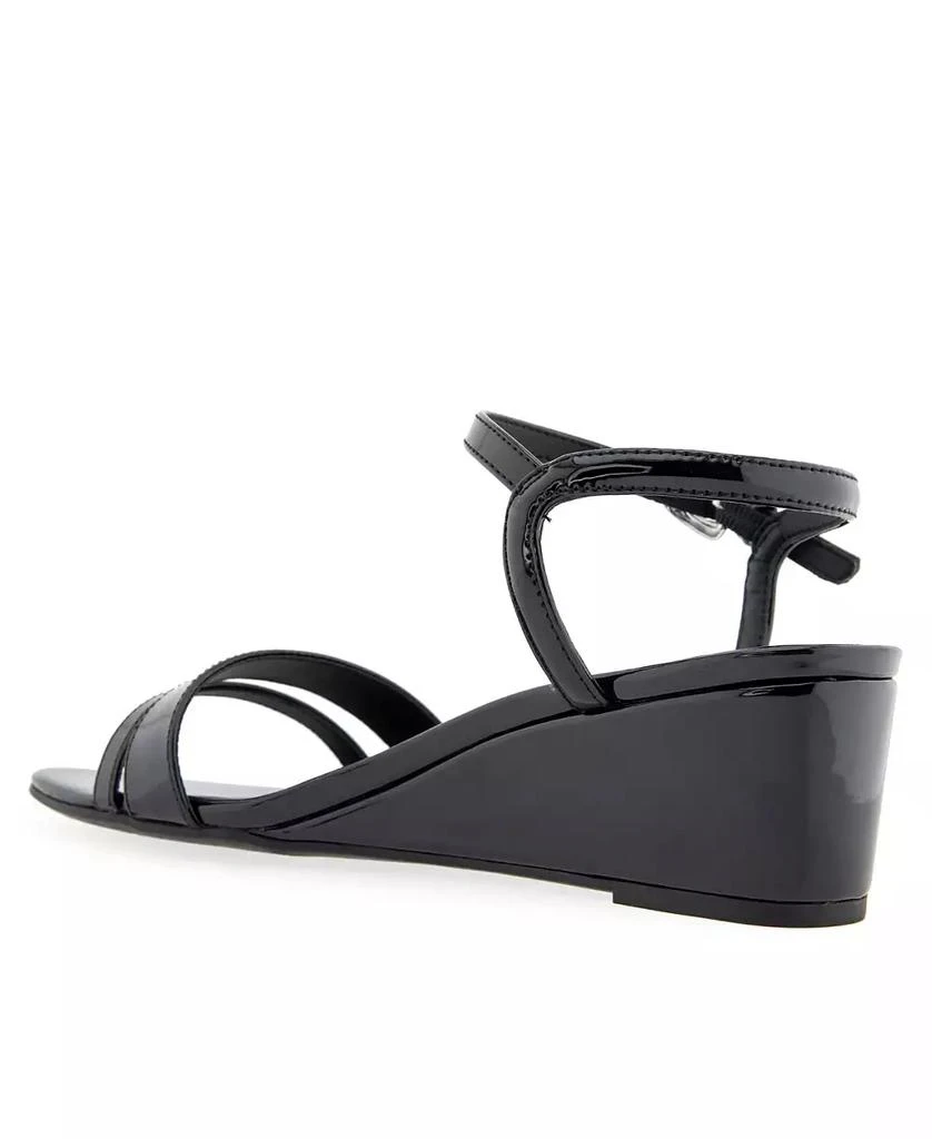 Aerosoles Women's Witt Round Toe Wedge Sandals 6