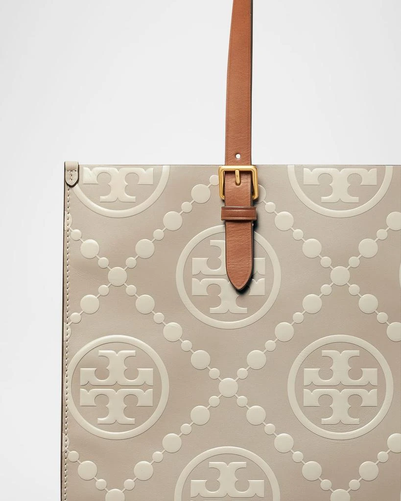Tory Burch T Monogram Embossed Tote Bag 6