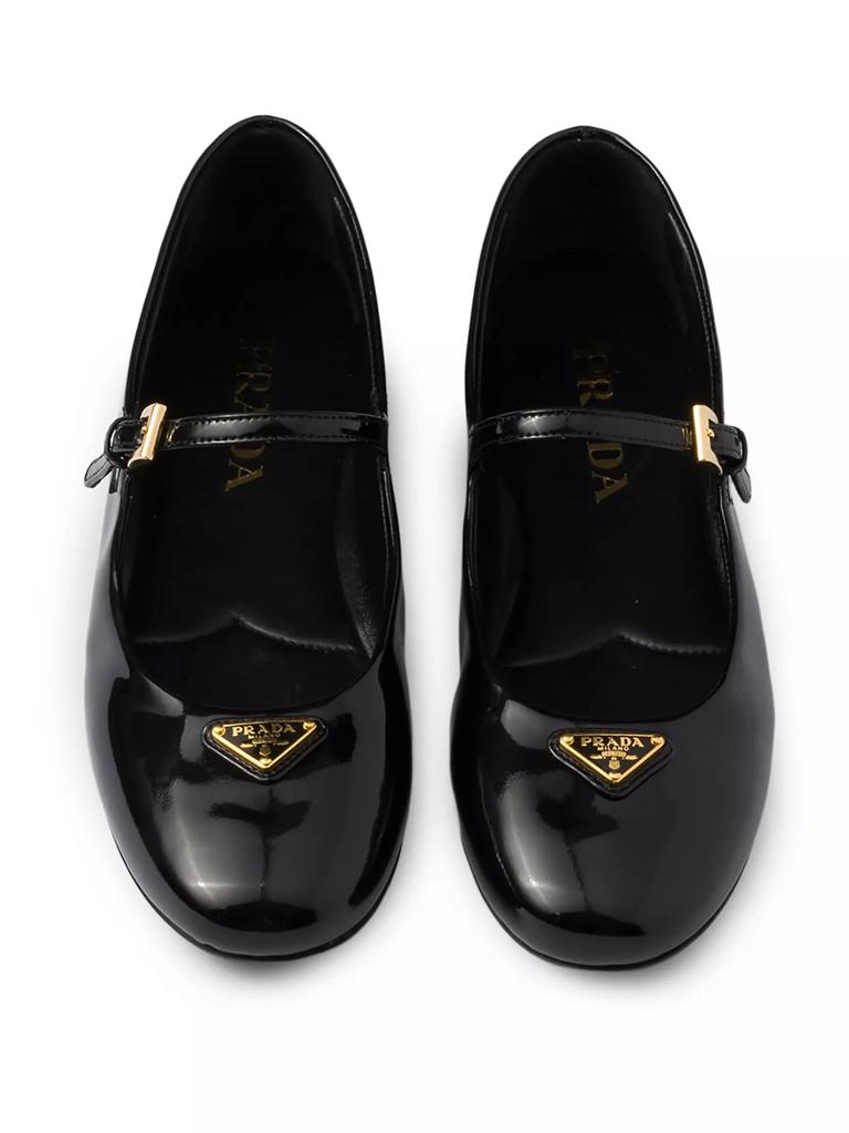 【関税＆送料込み】Prada Ballerinas Shoes Prada Brushed Leather Mary Jane Ballerinas | Saks Fifth Avenue