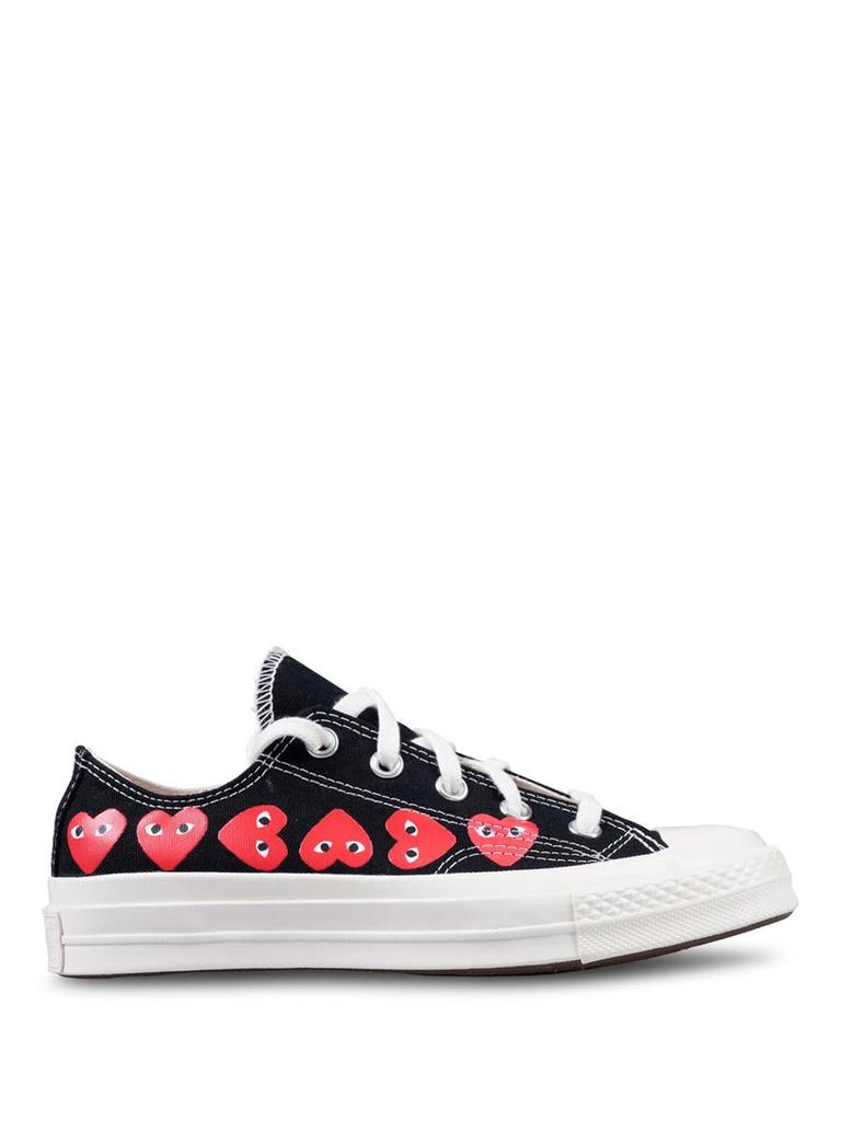 Comme des Garcons Comme Des Garçons Play X Converse Multi Heart Low Top Sneakers Shoes