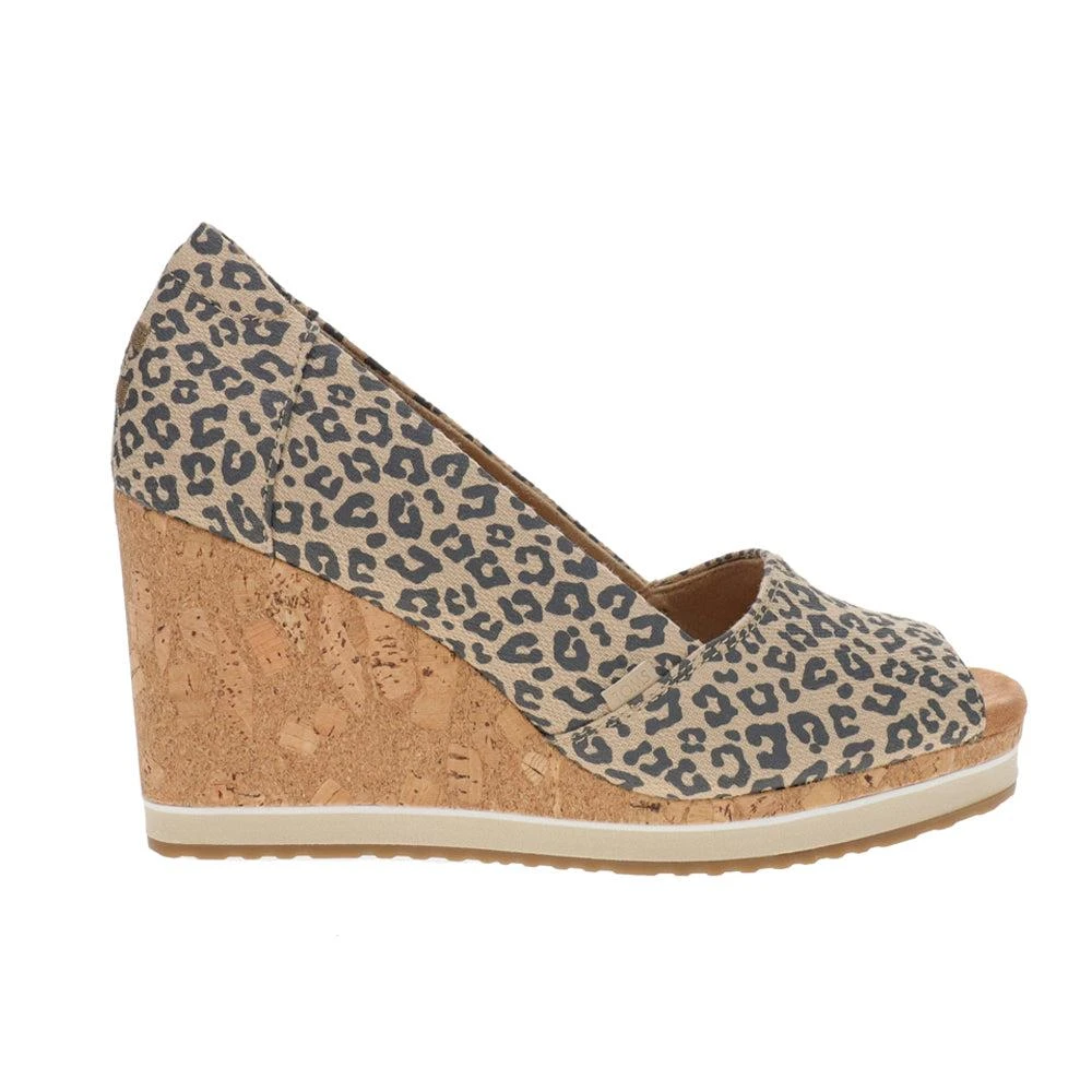 TOMS Essential Wedge Peep Toe Sandals