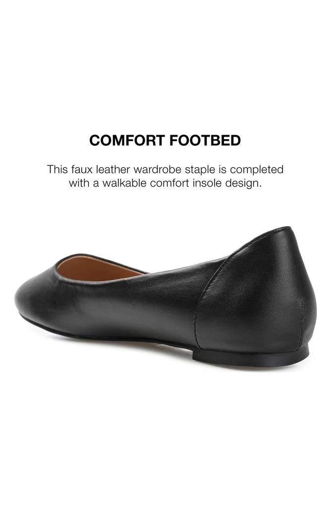 Journee Collection Kavn Ballet Flat - Narrow Width 8