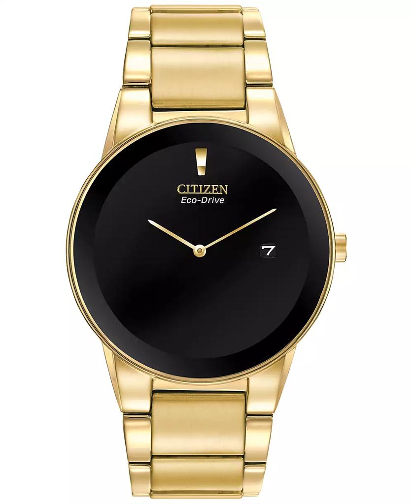 Citizen Men's Axiom Eco-Drive Gold-Tone Stainless Steel Bracelet Watch 40mm AU1062-56E