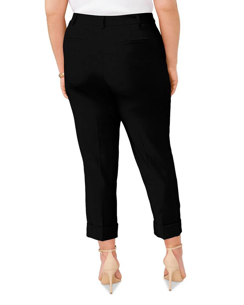 Vince Camuto Plus Wide Cuff Cropped Trousers 3