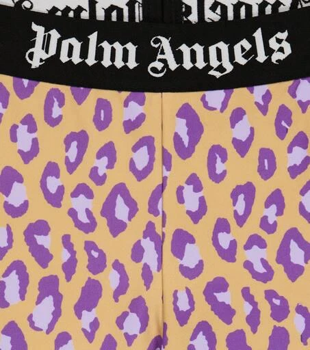 Palm Angels Animal-printed biker shorts 2