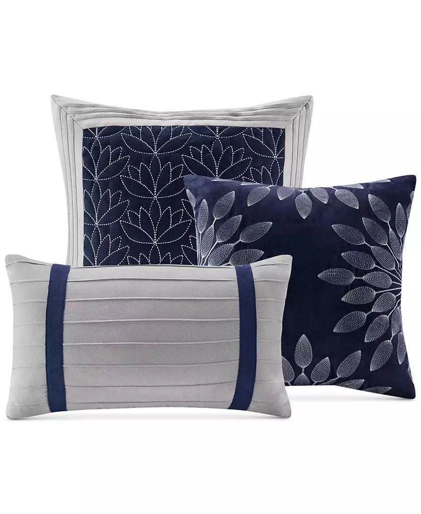 Madison Park Palmer Faux-Suede 7-Pc. Comforter Set 5