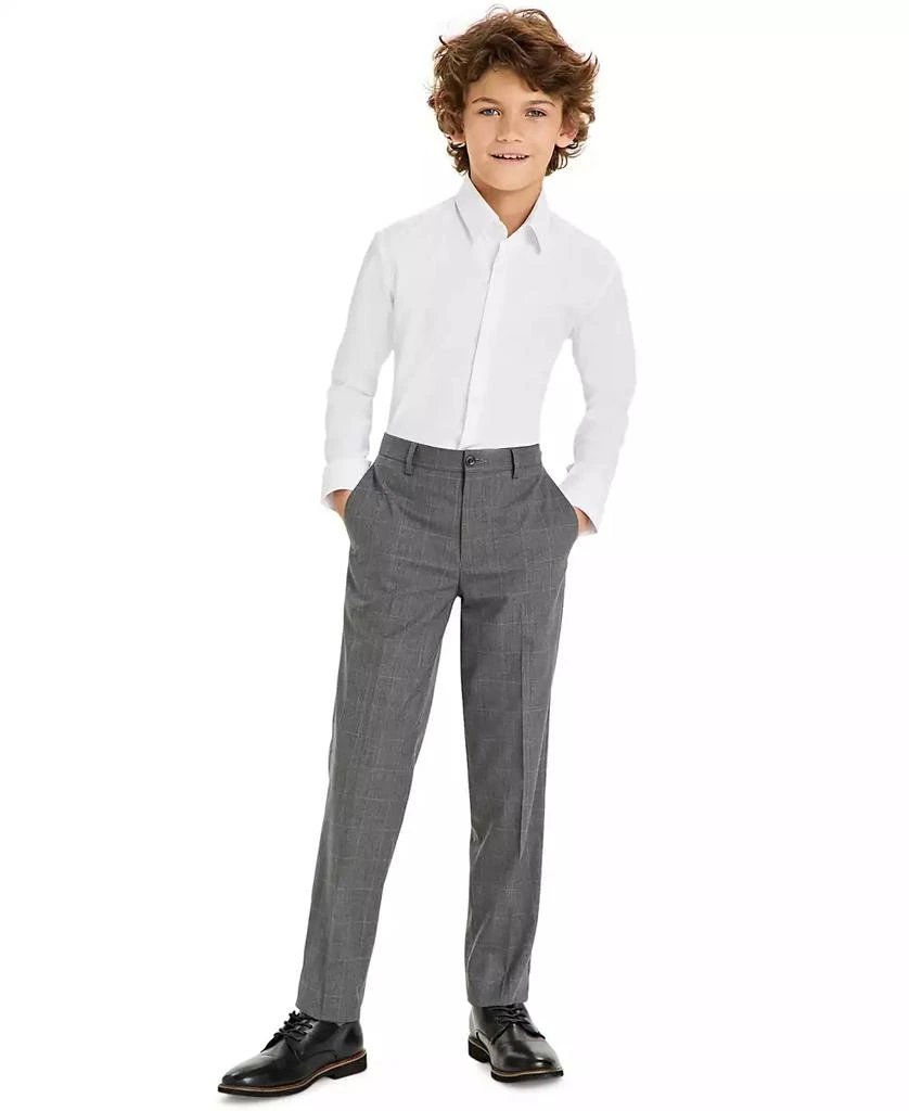 Michael Kors Big Boys Performance Stretch Button Down Dress Shirt 3